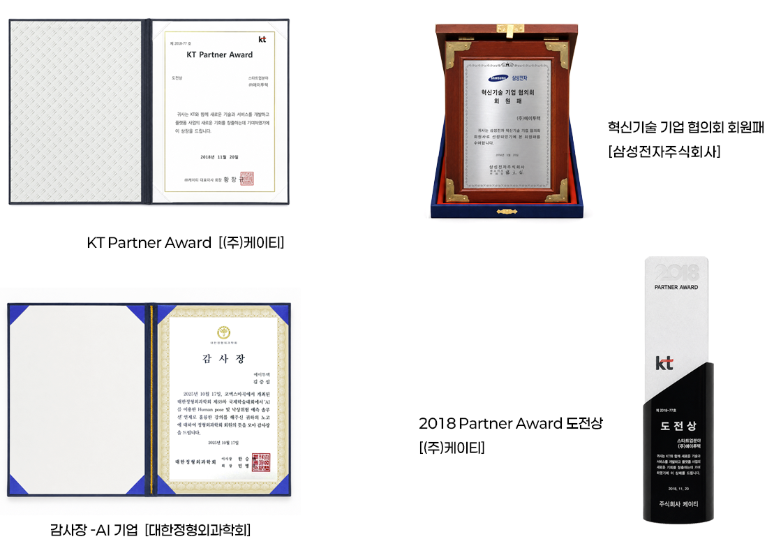 회원패 및 감사장, Partner Award